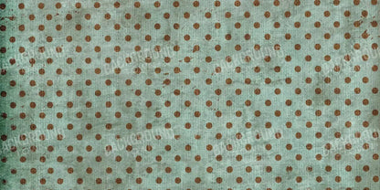 Minted Polka 20X10 Ultracloth ( 240 X 120 Inch ) Backdrop