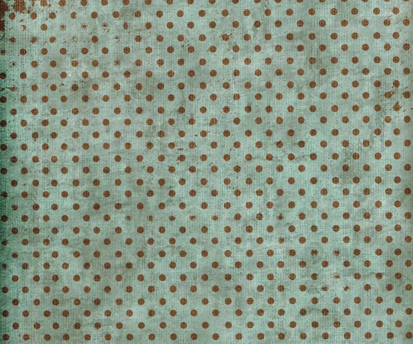 Minted Polka 5X42 Fleece ( 60 X 50 Inch ) Backdrop
