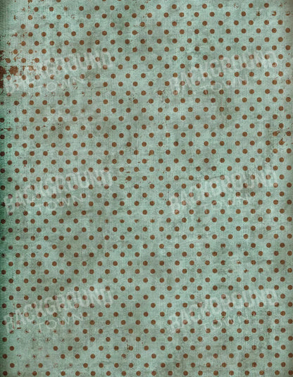 Minted Polka 6X8 Fleece ( 72 X 96 Inch ) Backdrop