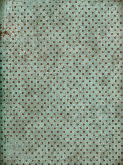 Minted Polka 8X10 Fleece ( 96 X 120 Inch ) Backdrop