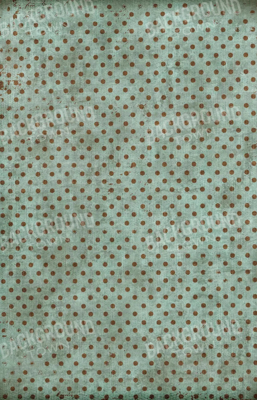 Minted Polka 8X12 Ultracloth ( 96 X 144 Inch ) Backdrop
