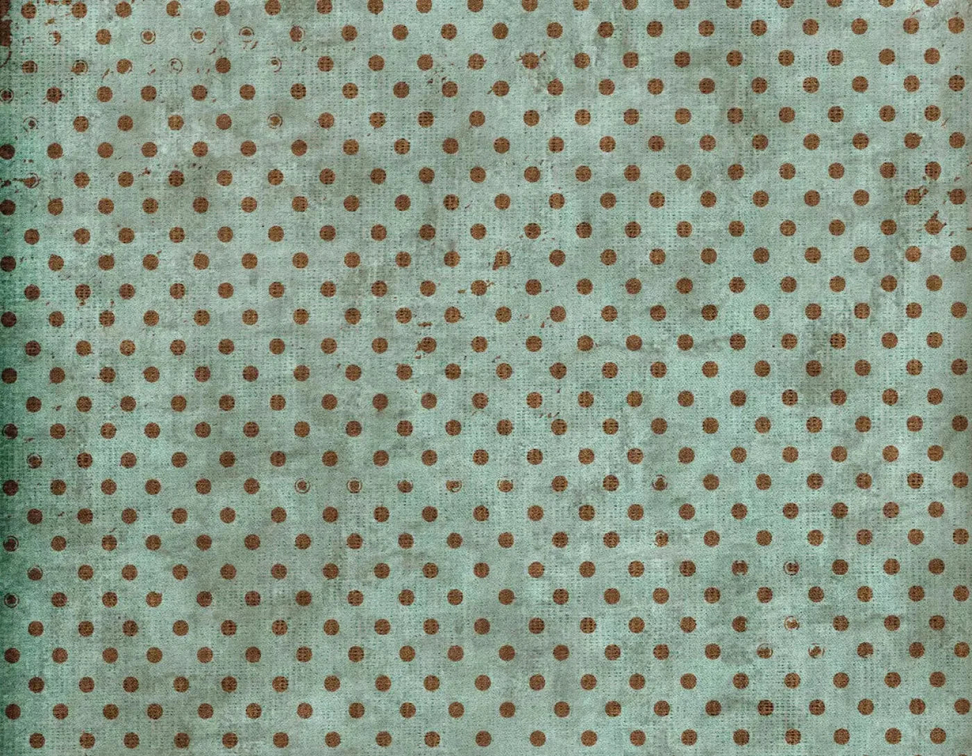 Minted Polka 8X6 Fleece ( 96 X 72 Inch ) Backdrop