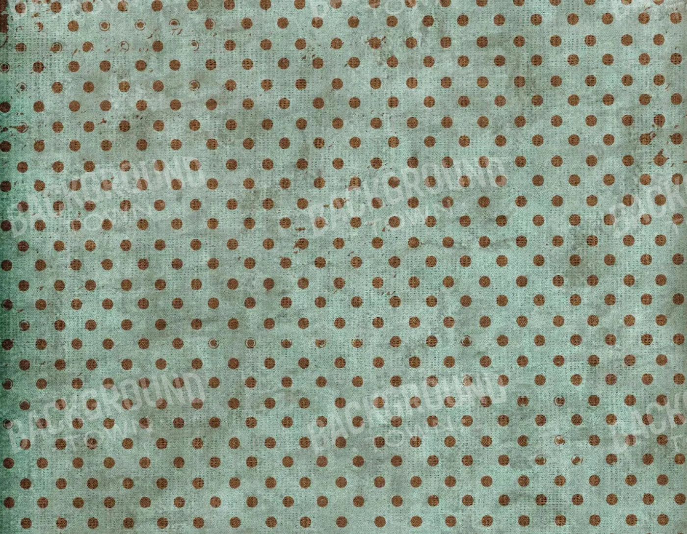 Minted Polka 8X6 Fleece ( 96 X 72 Inch ) Backdrop