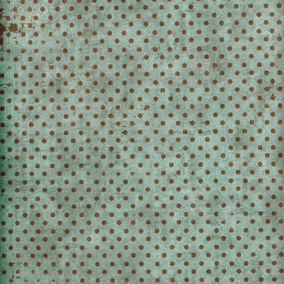 Minted Polka 5X5 Rubbermat Floor ( 60 X Inch ) Backdrop