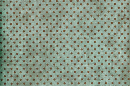 Minted Polka 5X4 Rubbermat Floor ( 60 X 48 Inch ) Backdrop