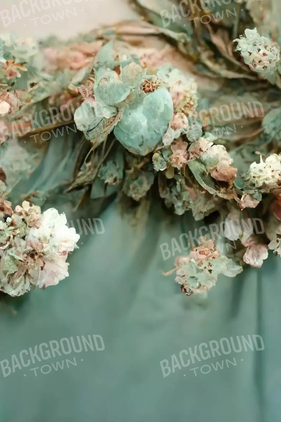 Mintly Ever After 5X8 Ultracloth ( 60 X 96 Inch ) Backdrop