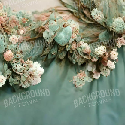 Mintly Ever After 8X8 Fleece ( 96 X Inch ) Backdrop