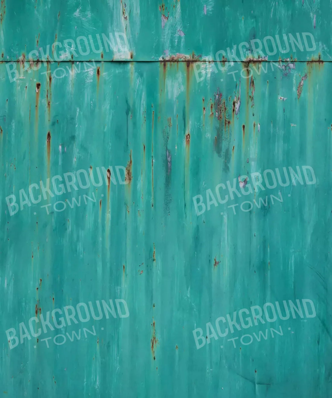 Blue Steel and Metal Backdrop for Photography