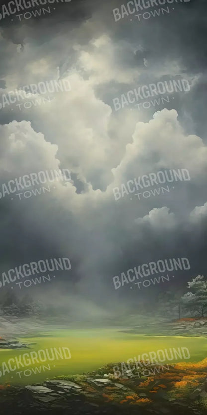 Misty Autumn Valley Ii 10’X20’ Ultracloth (120 X 240 Inch) Backdrop