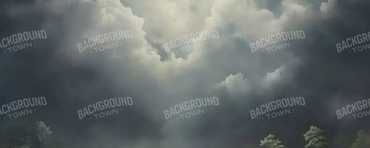 Misty Autumn Valley Ii 20’X8’ Ultracloth (240 X 96 Inch) Backdrop