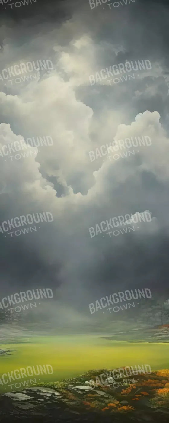 Misty Autumn Valley Ii 8’X20’ Ultracloth (96 X 240 Inch) Backdrop