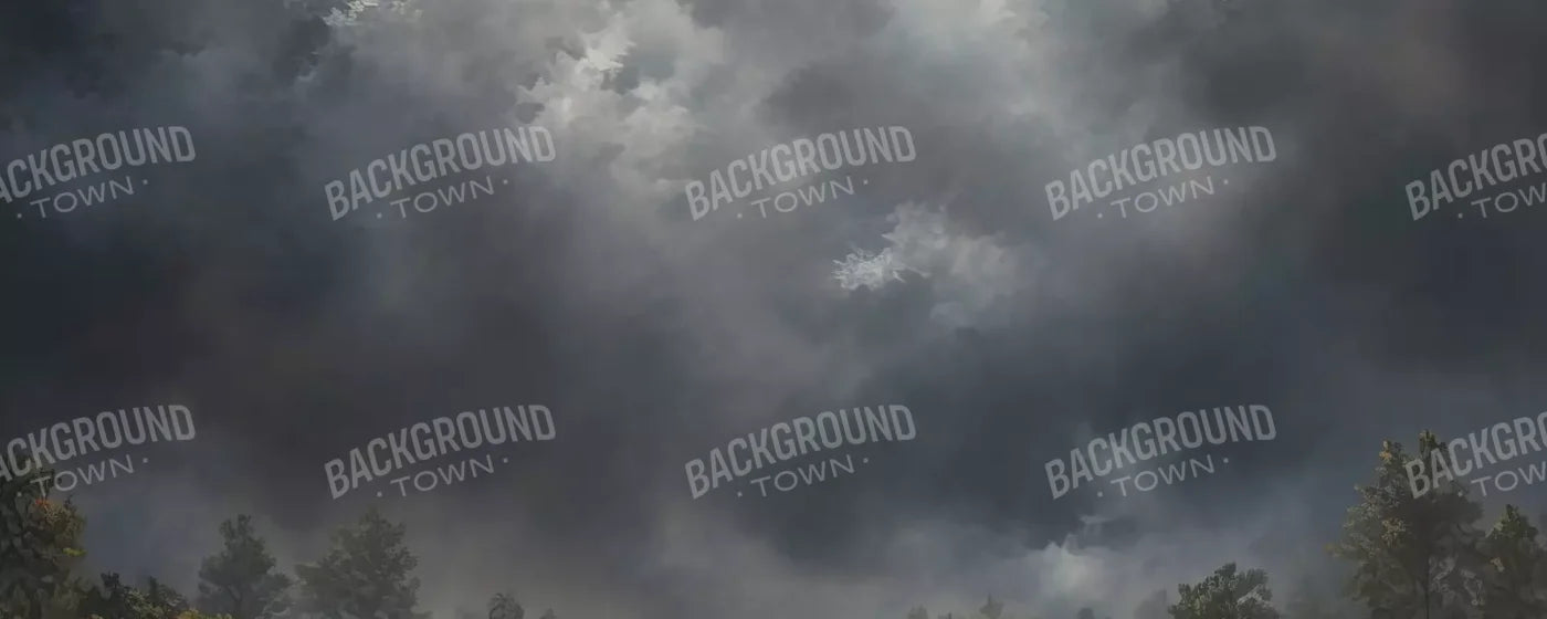 Misty Autumn Valley 20’X8’ Ultracloth (240 X 96 Inch) Backdrop