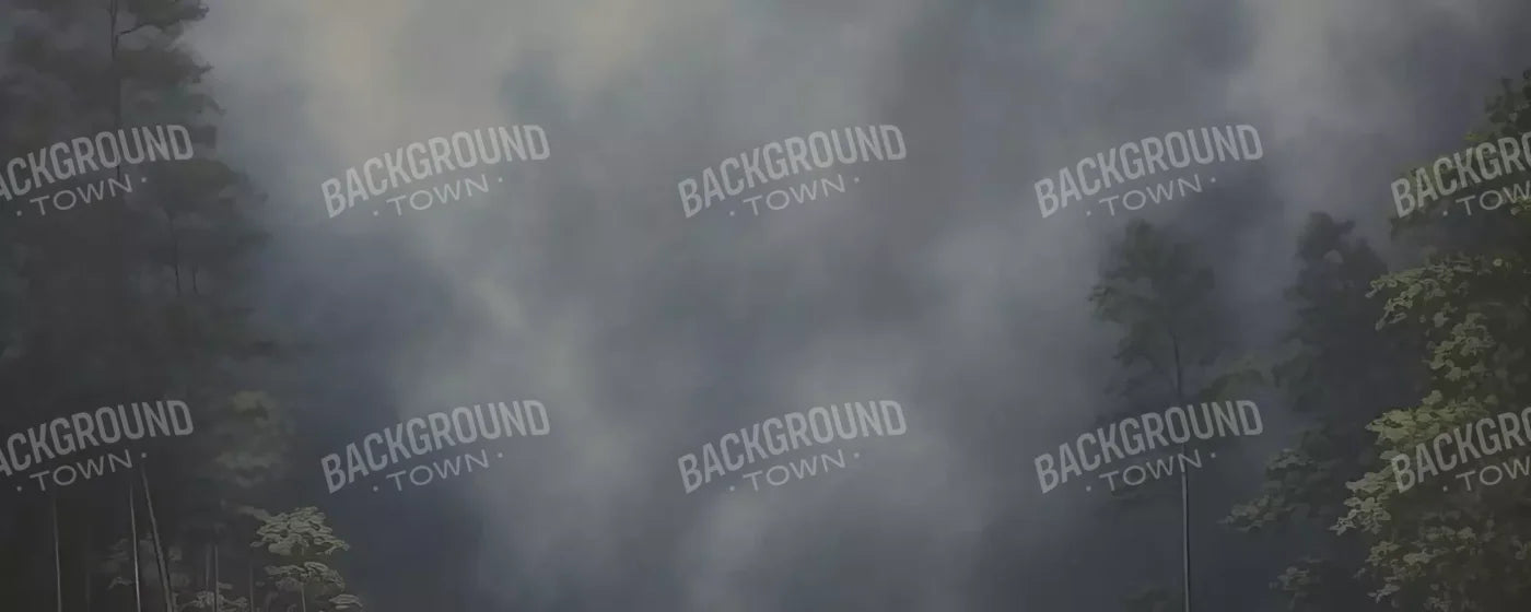 Misty Autumn Valley Iii 20’X8’ Ultracloth (240 X 96 Inch) Backdrop