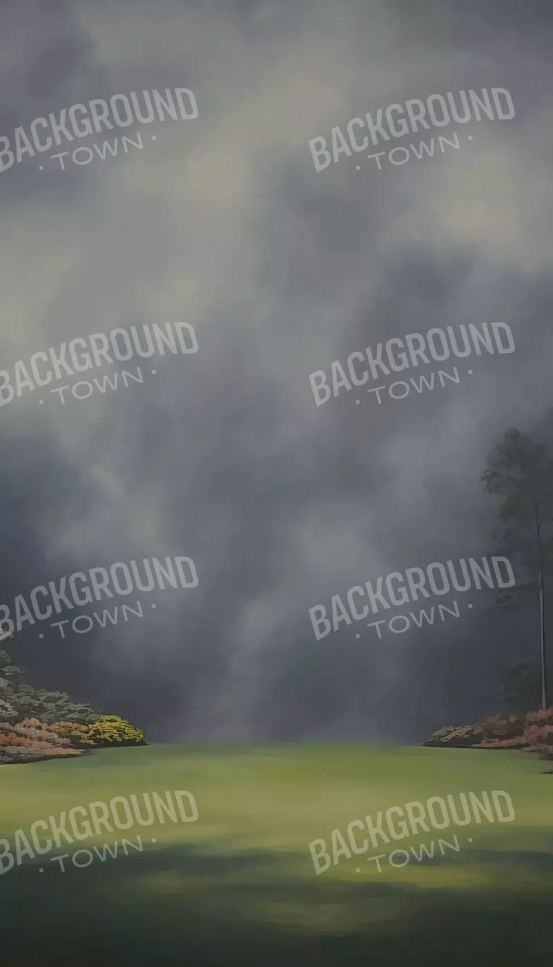 Misty Autumn Valley Iii 8’X14’ Ultracloth (96 X 168 Inch) Backdrop