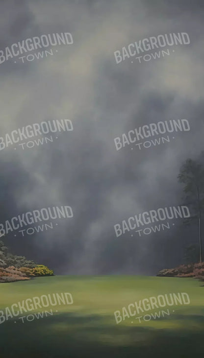 Misty Autumn Valley Iii 8’X14’ Ultracloth (96 X 168 Inch) Backdrop