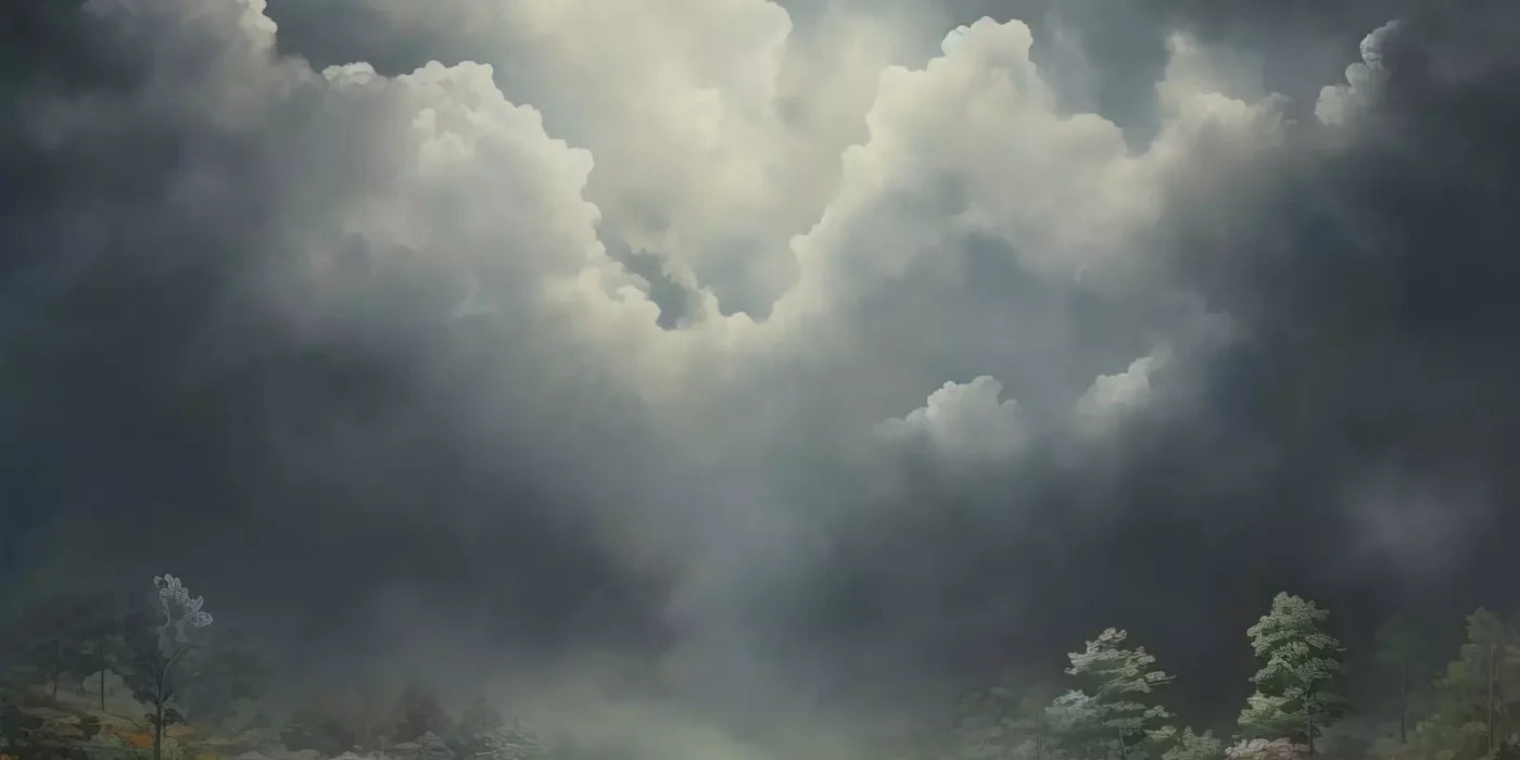 Misty Autumn Valley Ii 16’X8’ Ultracloth (192 X 96 Inch) Backdrop