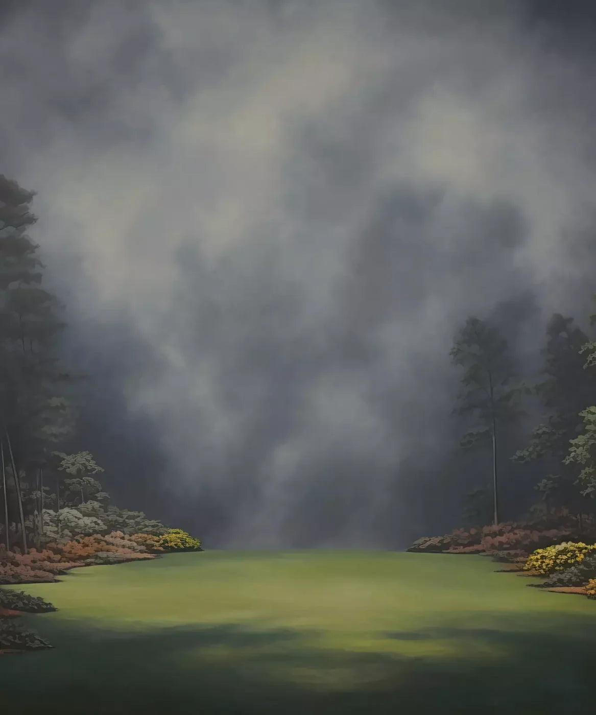 Misty Autumn Valley Iii 10’X12’ Ultracloth (120 X 144 Inch) Backdrop