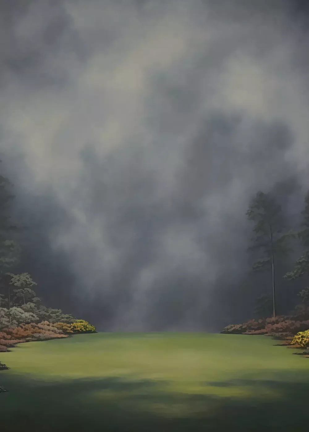 Misty Autumn Valley Iii 5’X7’ Ultracloth (60 X 84 Inch) Backdrop