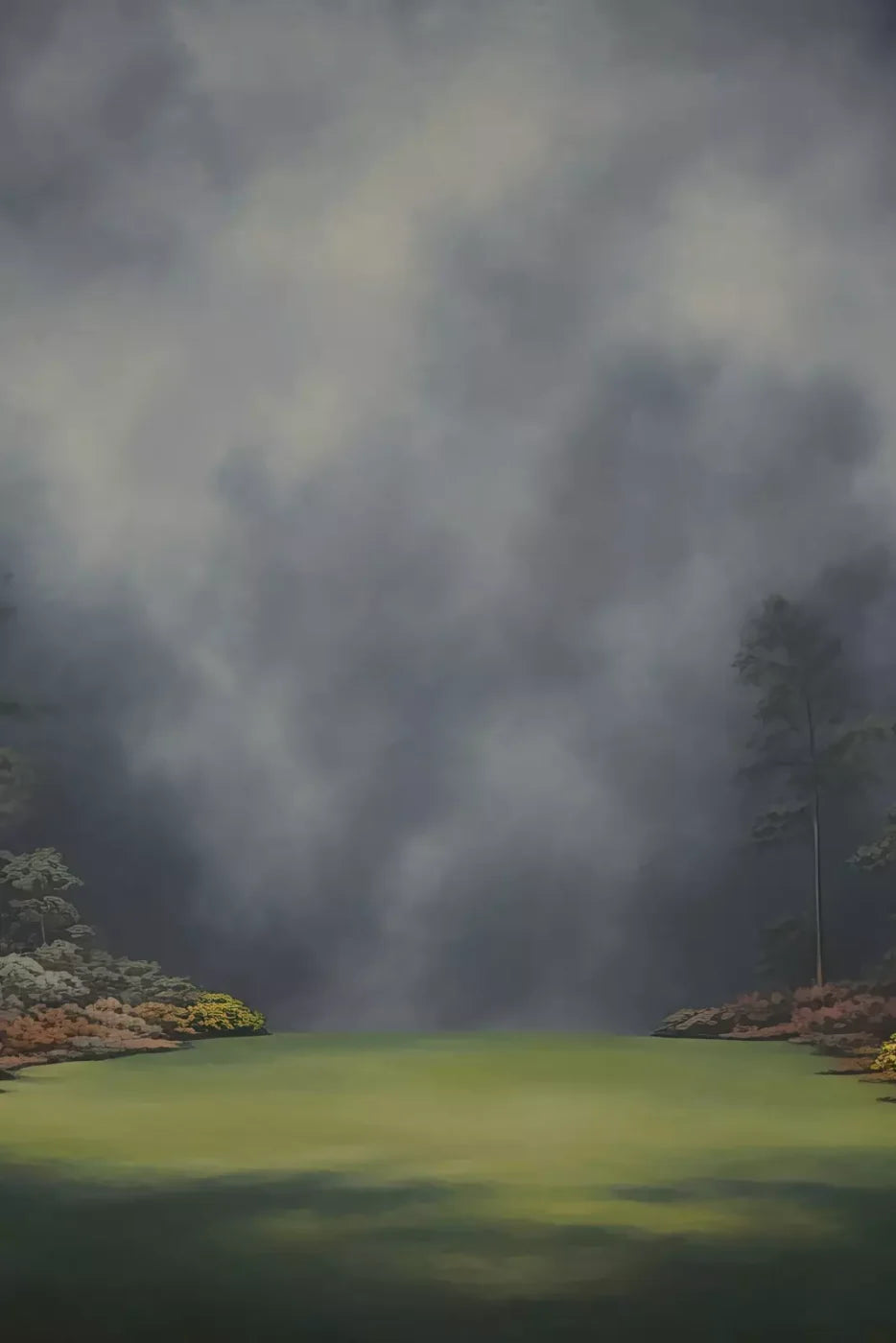Misty Autumn Valley Iii 8’X12’ Ultracloth (96 X 144 Inch) Backdrop