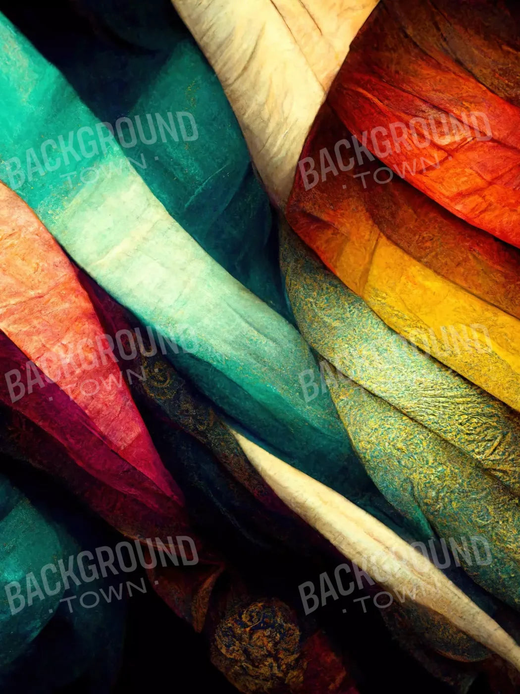 Mixed Field 6’X8’ Fleece (72 X 96 Inch) Backdrop