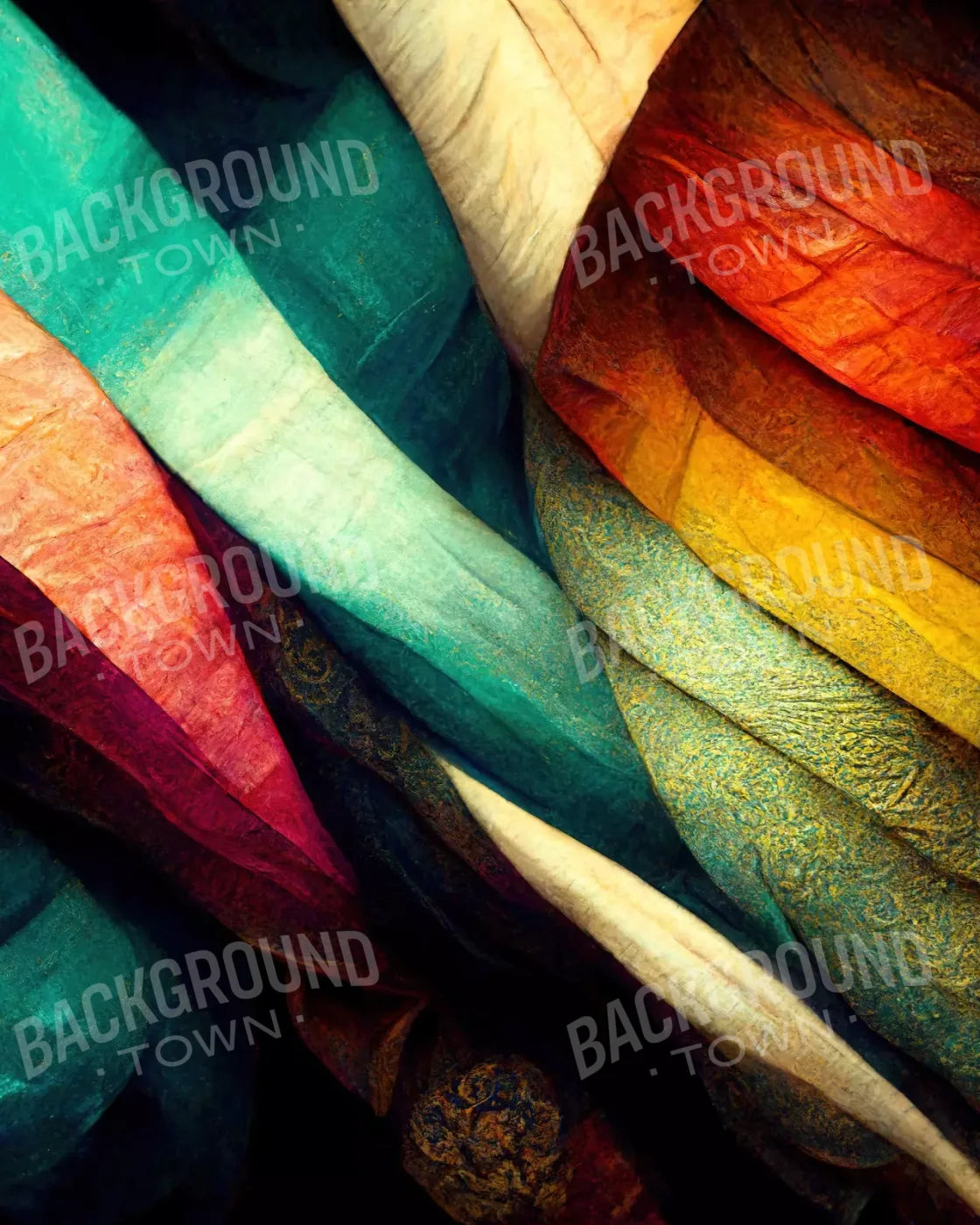 Mixed Field 8’X10’ Fleece (96 X 120 Inch) Backdrop