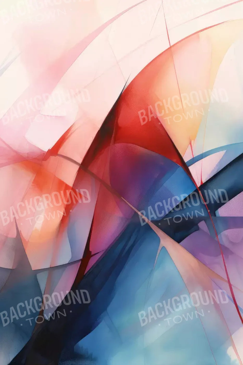 Mixed Up 8’X12’ Ultracloth (96 X 144 Inch) Backdrop