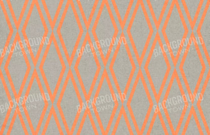 Mod Orange 12X8 Ultracloth ( 144 X 96 Inch ) Backdrop