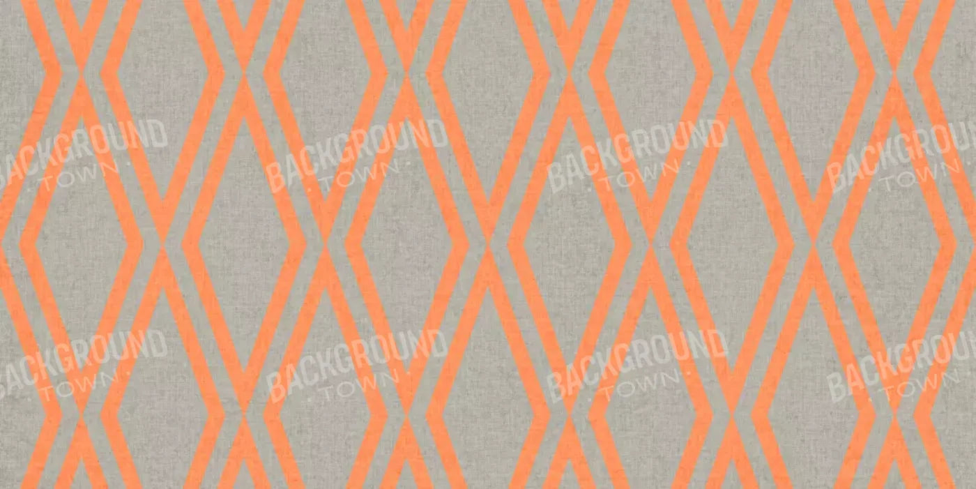 Mod Orange 20X10 Ultracloth ( 240 X 120 Inch ) Backdrop