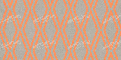 Mod Orange 20X10 Ultracloth ( 240 X 120 Inch ) Backdrop