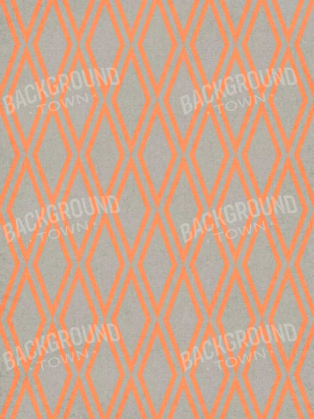 Mod Orange 5X68 Fleece ( 60 X 80 Inch ) Backdrop