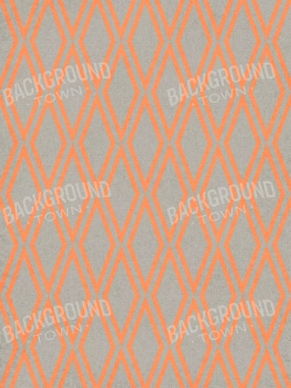 Mod Orange 5X68 Fleece ( 60 X 80 Inch ) Backdrop