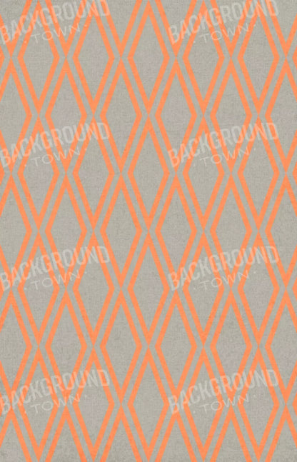 Mod Orange 8X12 Ultracloth ( 96 X 144 Inch ) Backdrop