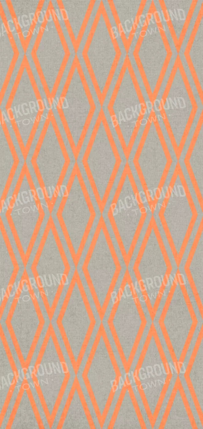 Mod Orange 8X16 Ultracloth ( 96 X 192 Inch ) Backdrop