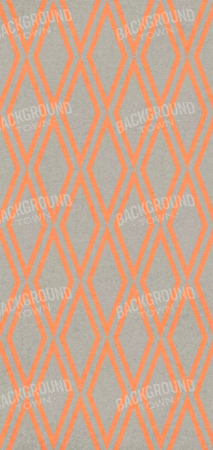 Mod Orange 8X16 Ultracloth ( 96 X 192 Inch ) Backdrop