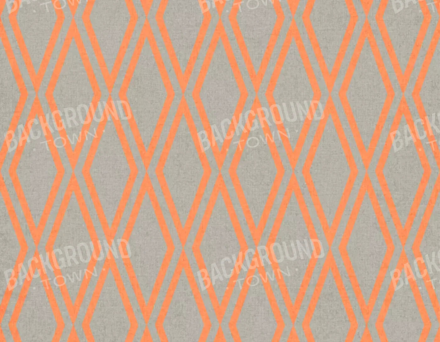 Mod Orange 8X6 Fleece ( 96 X 72 Inch ) Backdrop