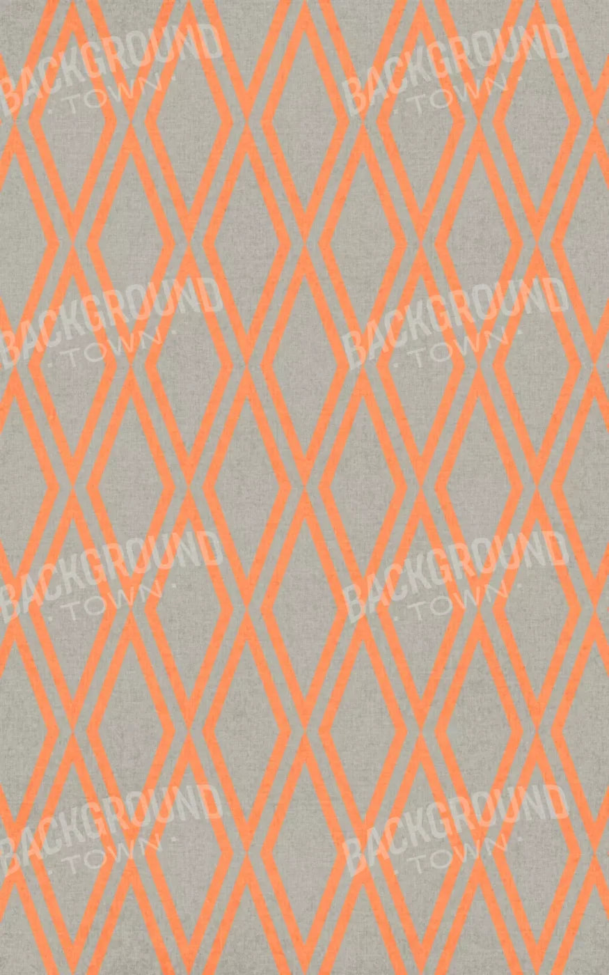 Mod Orange 9X14 Ultracloth ( 108 X 168 Inch ) Backdrop