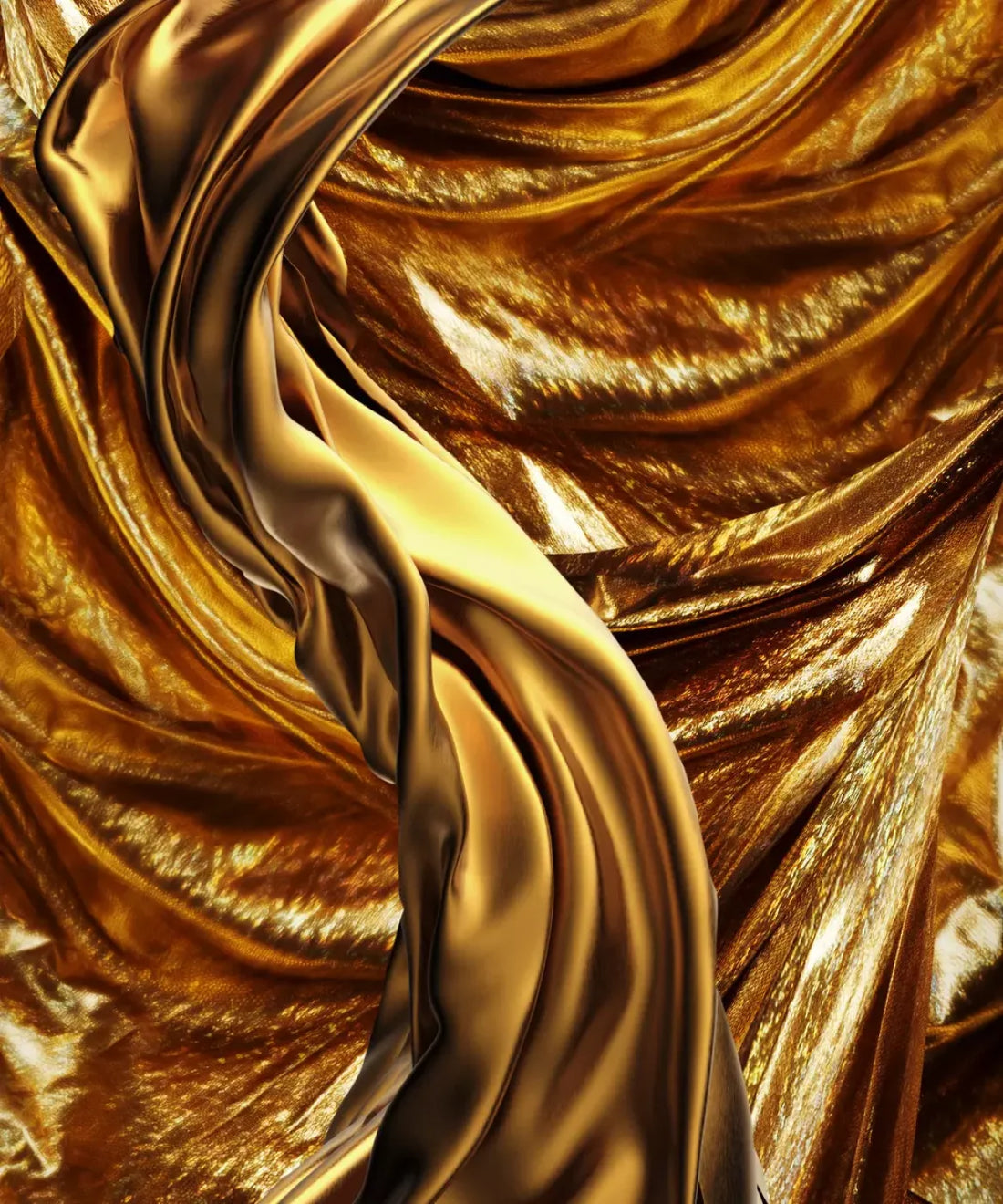 Gold Draping Backdrop for Photography