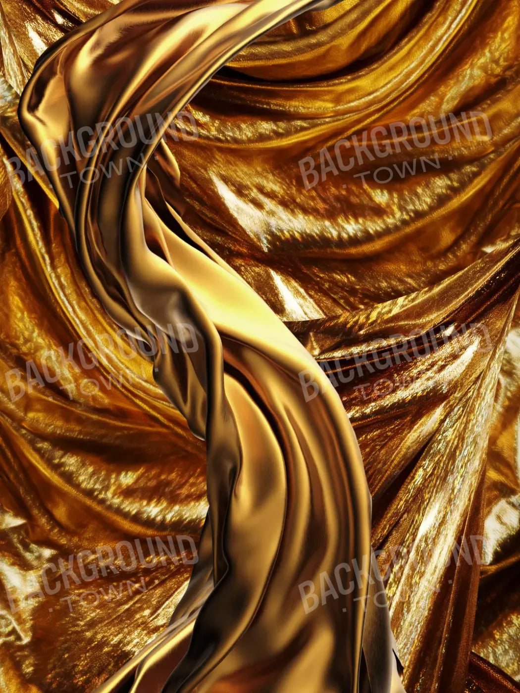 Molten Gold 5’X6’8 Fleece (60 X 80 Inch) Backdrop