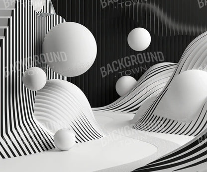 Monochrome Flow 2 12’x10’ UltraCloth (144 x 120 inch) Backdrop