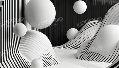 Monochrome Flow 2 14’x8’ UltraCloth (168 x 96 inch) Backdrop