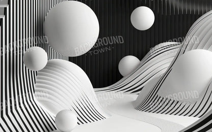 Monochrome Flow 2 8’x5’ UltraCloth (96 x 60 inch) Backdrop
