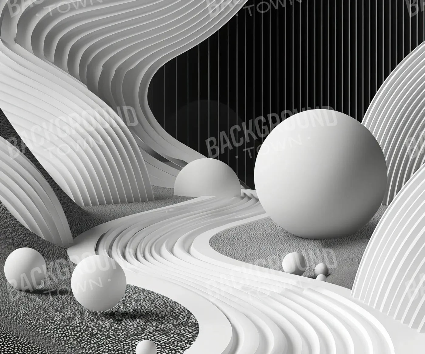 Black White  Backdrop for Photography