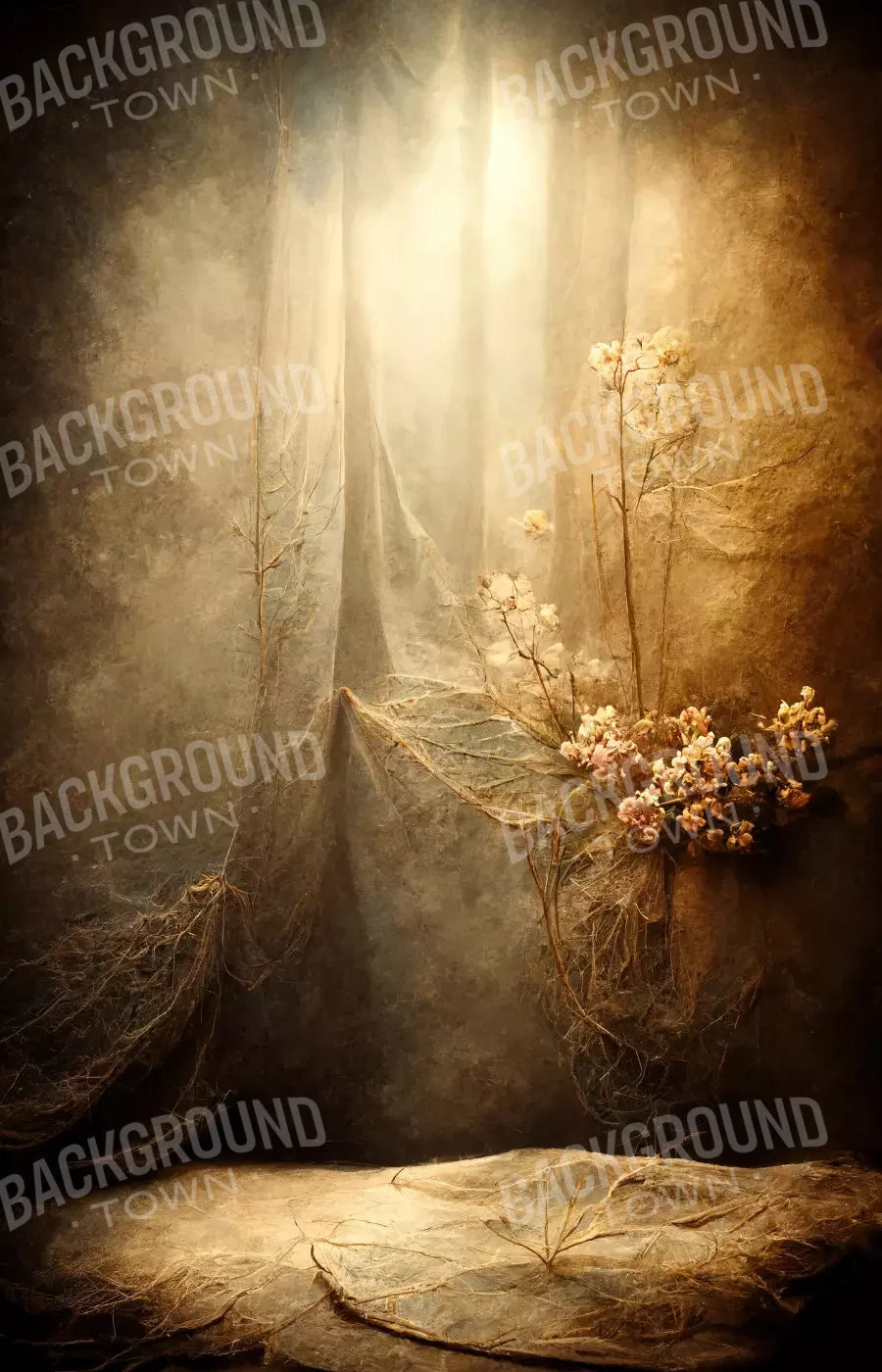 Moody Muslin 1 8X12 Ultracloth ( 96 X 144 Inch ) Backdrop