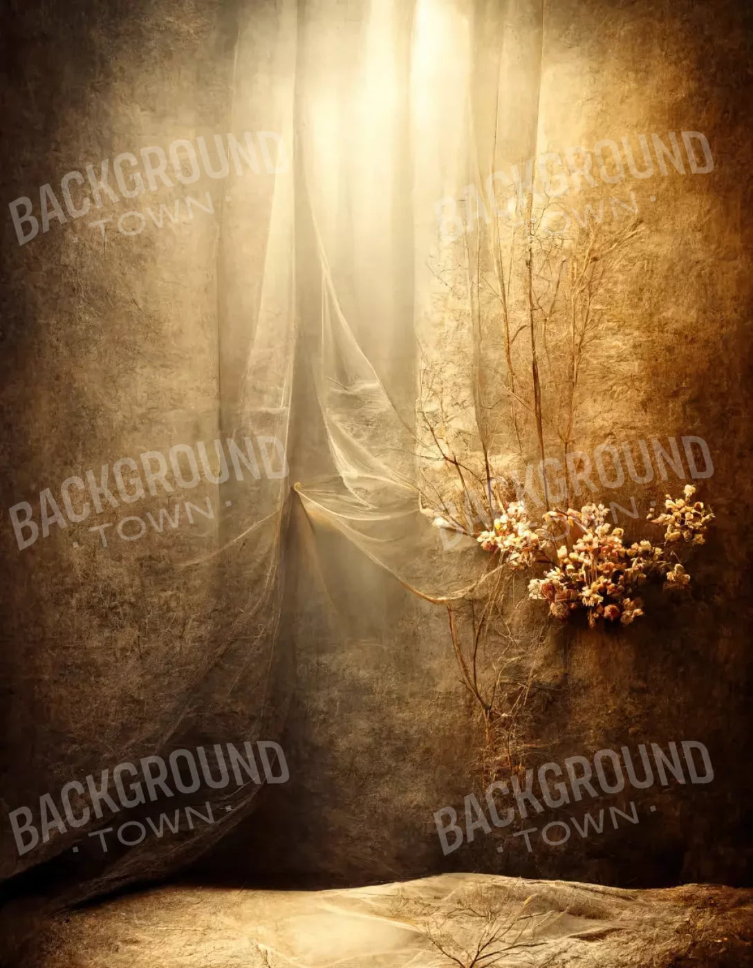 Moody Muslin 2 6X8 Fleece ( 72 X 96 Inch ) Backdrop