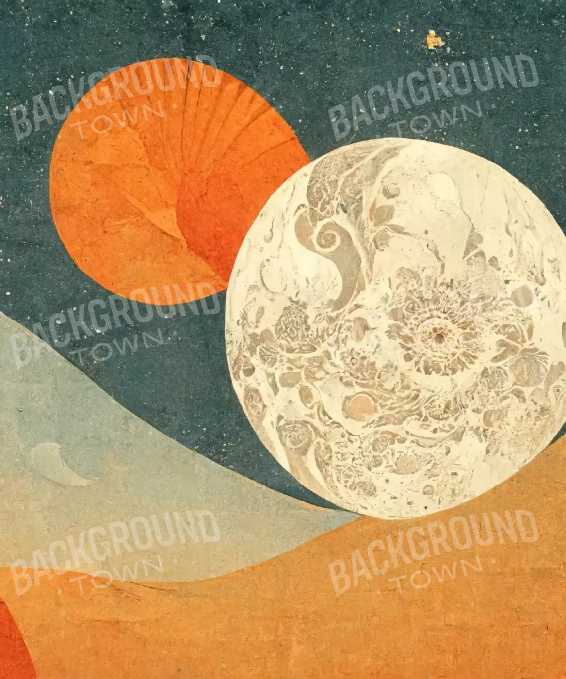 Moon Room 10’X12’ Ultracloth (120 X 144 Inch) Backdrop