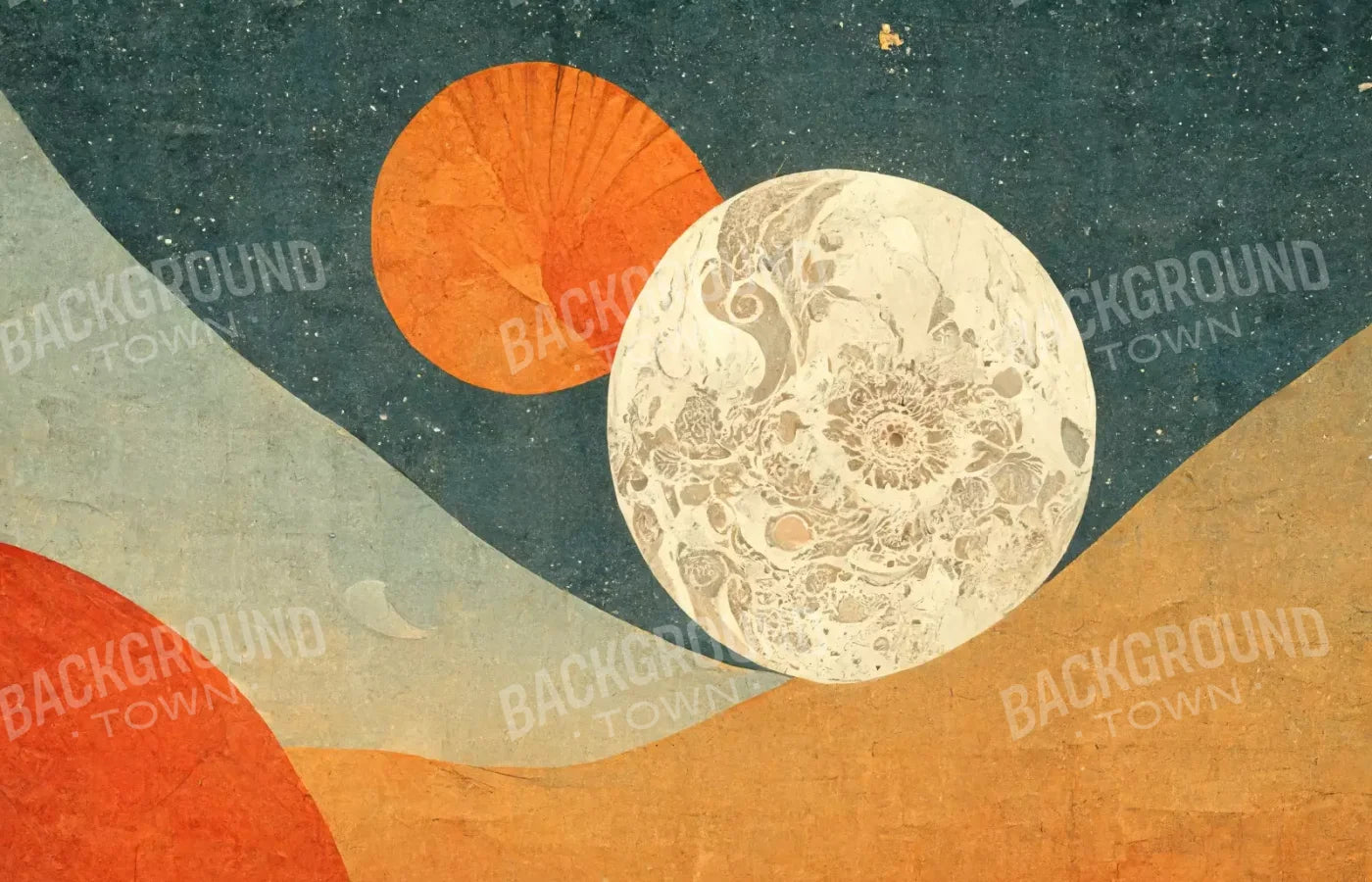 Moon Room 14’X9’ Ultracloth (168 X 108 Inch) Backdrop