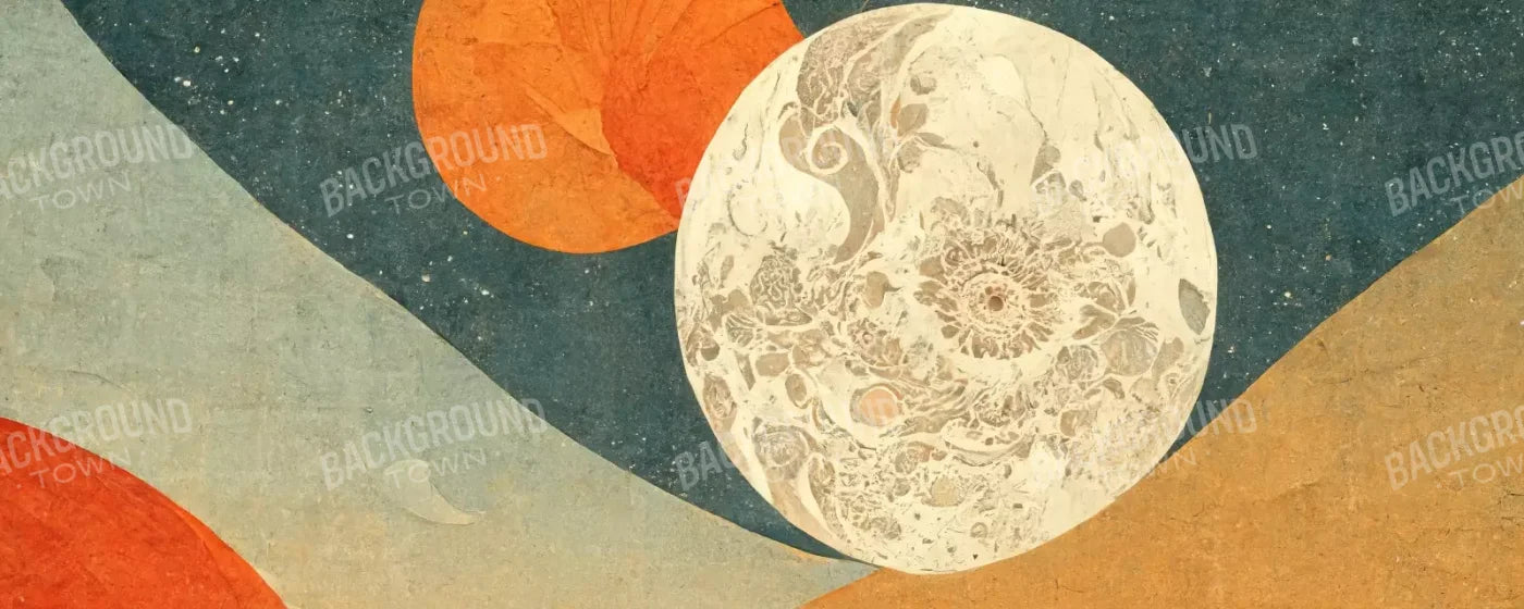Moon Room 20’X8’ Ultracloth (240 X 96 Inch) Backdrop