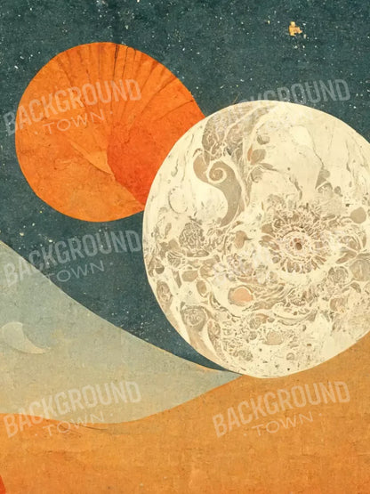 Moon Room 5’X6’8 Fleece (60 X 80 Inch) Backdrop