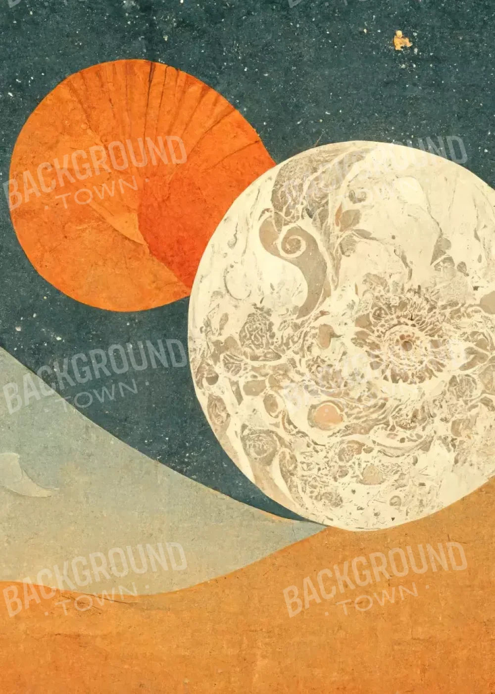 Moon Room 5’X7’ Ultracloth (60 X 84 Inch) Backdrop
