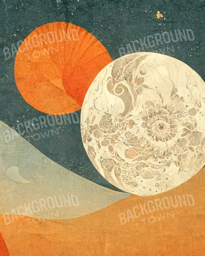 Moon Room 8’X10’ Fleece (96 X 120 Inch) Backdrop